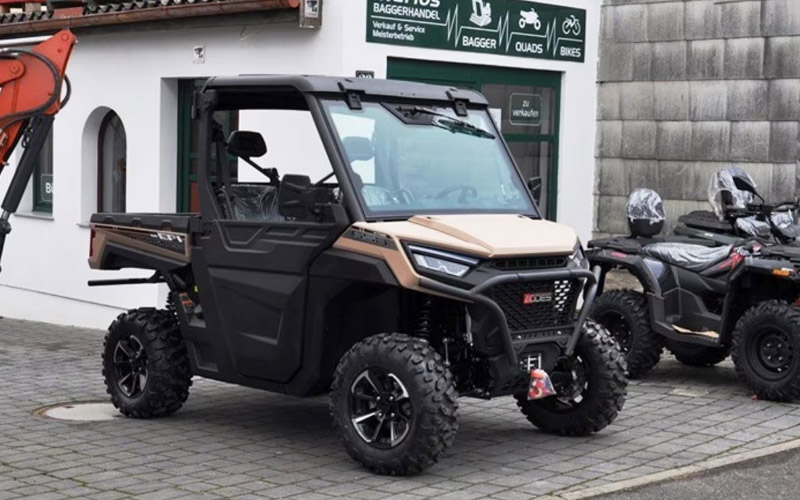 ODES Workcross 650 – robustes UTV/Quad für Landwirtschaft, Forst und gewerbliche Einsätze. ODES Workcross 650 – robustes UTV/Quad für Landwirtschaft, Forst und gewerbliche Einsätze.